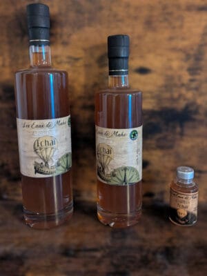 bouteille liqueur chaï